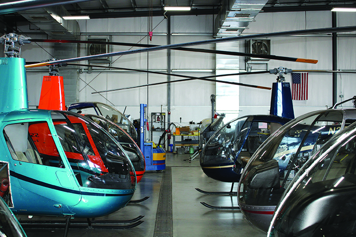 DC3-Arizona has an agreement with Quantum Helicopters, which gives it access to Quantum’s fleet of aircraft, as well as the usage of Quantum’s airport facilities. [Photo by Lance Ziesch]