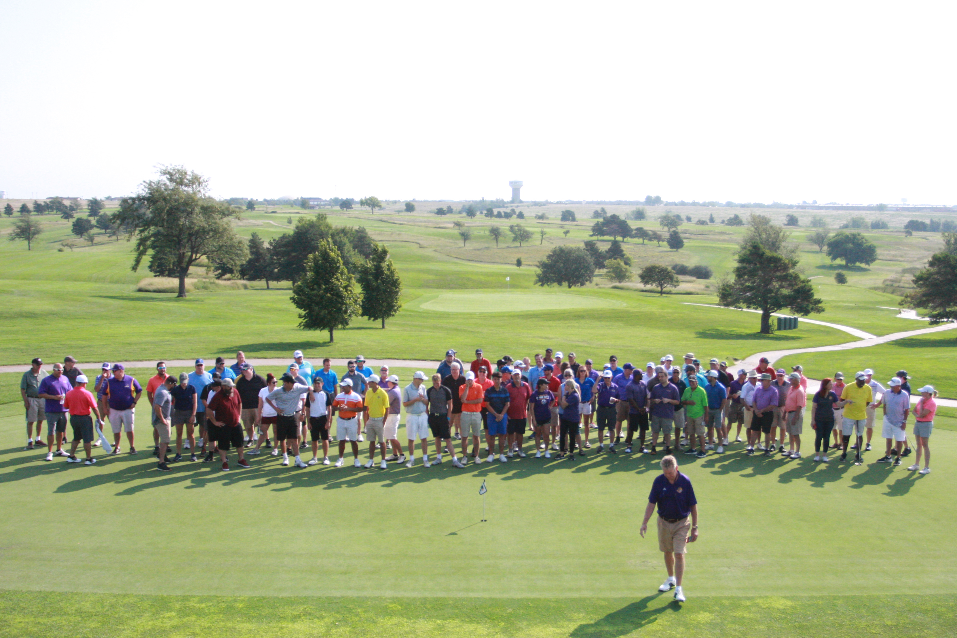 Group shot of participants in the DC3 Foundation Golf Classic