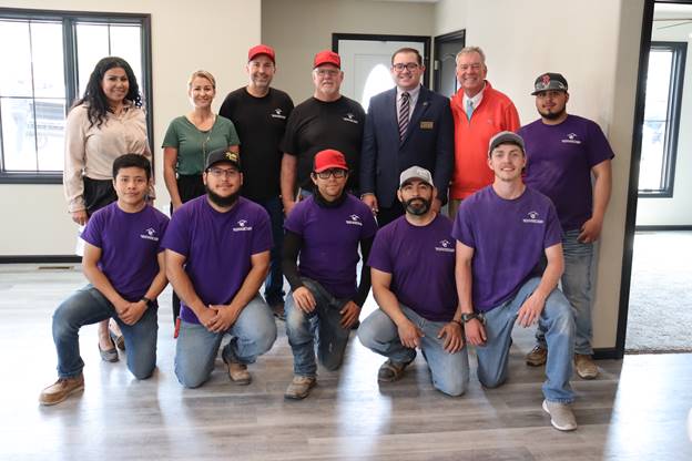 DC3 and CHAD hosted an open house and hamburger feed on Tuesday, May 17